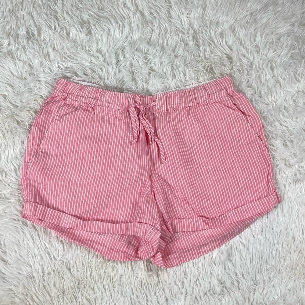 Vineyard Vines Linen Striped Shorts